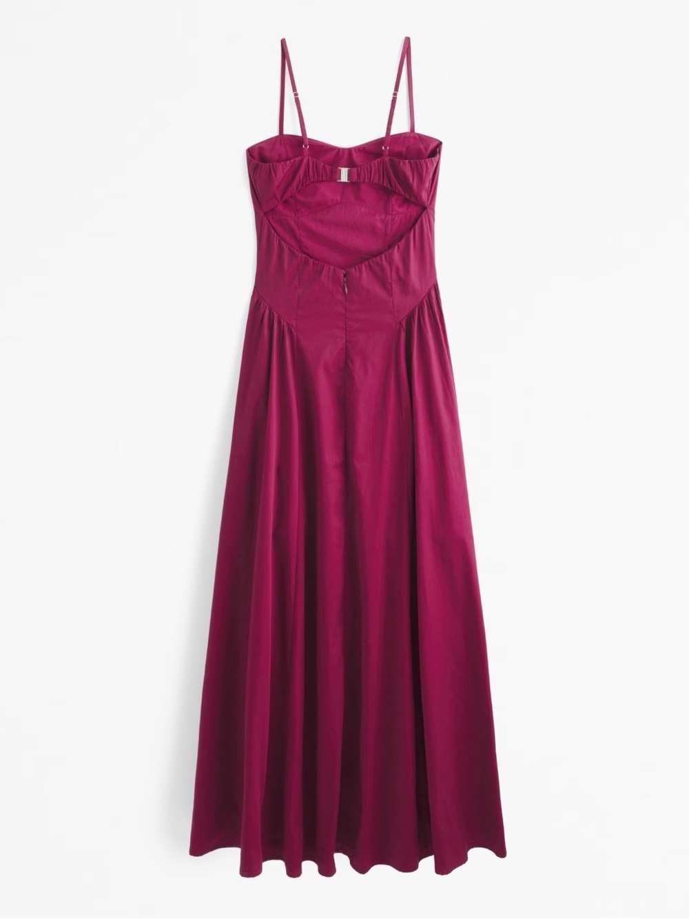 Abercrombie & Fitch Fuchsia-Red Maxi Slip Dress - Picture 7 of 8